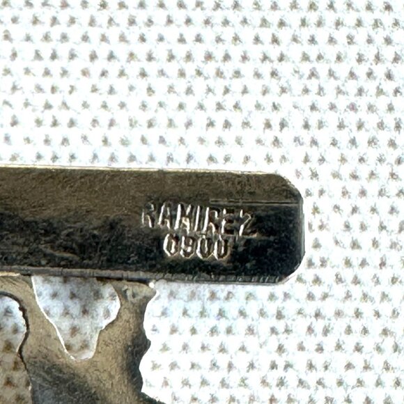 Ramirez 900 Silver Burro Brooch - Picture 11 of 12